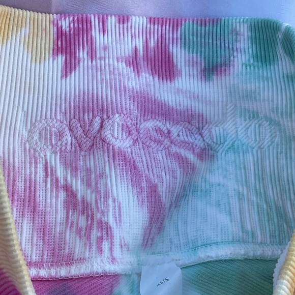 Avocado Leggings Tie Dye Yoga Pants - Picture 5 of 9